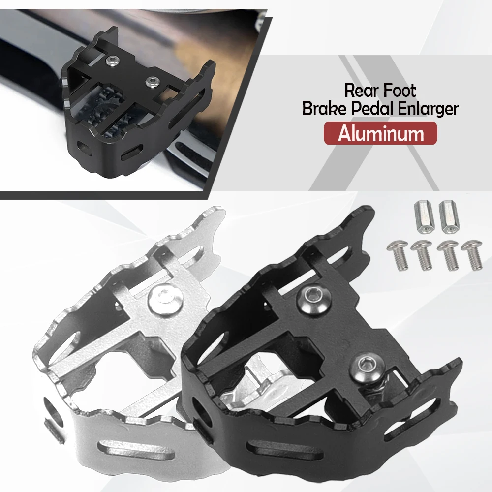 

Rear Foot Brake Pedal Lever Extension Footrest Pad Extender For Pan America RA1250 1250 Special RA1250S 2021 2022 2023 2024 2025