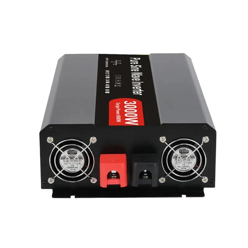 Patricia-Onduleur à onde sinusoïdale pure avec télécommande, 3000W, 12V, DC à AC 110V, 120V, 6000W, personnalisation en usine, vente en gros