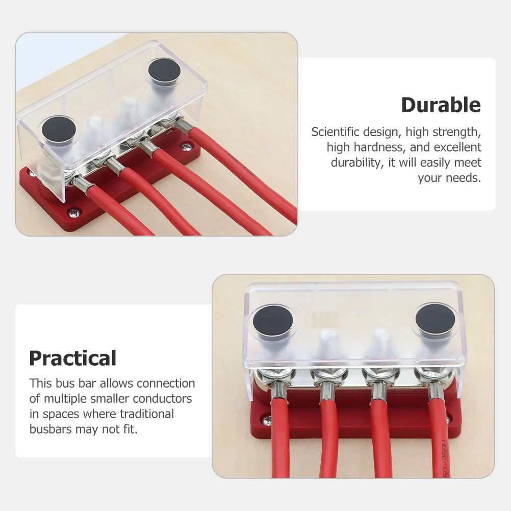 

300A Terminal Bus Bar For Car Rv Boat Truck Solar Electrical Distribution Block High Strength Durable Connection Solution