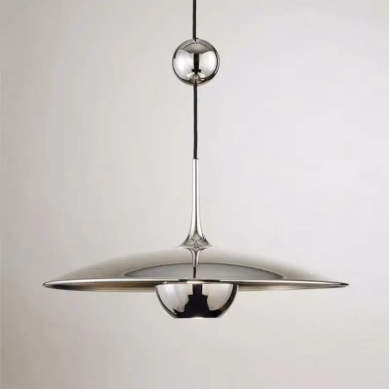 

Nordic creative personality flying saucer pulley chandelier Bauhaus style restaurant living room clothing café shiftable