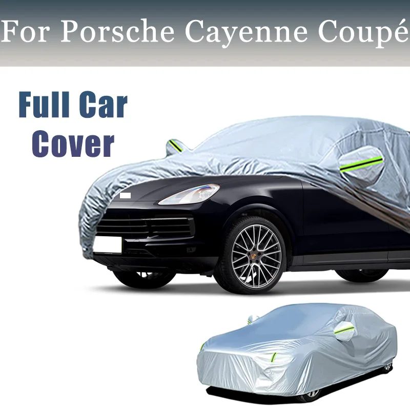 

Full Car Cover For Porsche Cayenne Coupé Waterproof Summer Sun Shade Anti-UV Winter Rain Snow Prevent Cover