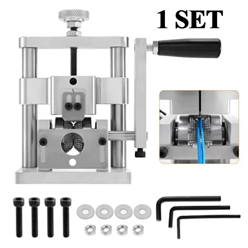 

Upgraded Miniature Hand Electric Drill Drive Manual Wire Stripping Machine for Scrap Copper Stripping Diameter 2mm-20mm