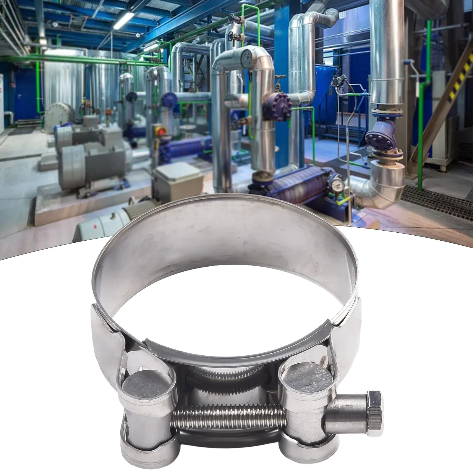 Edelstahl Schlauchschellen T Bolzen Auspuffrohr Clips Abdichtung Schweißen Marine Clip Reparatur Werkzeug Rohrverschlüsse Schellen Hardware