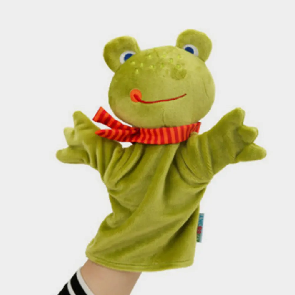 

Animals Hand Puppet Decorative Soft Lifelike Animal Shape for Kids Storytelling Creative Educational Hand Puppet