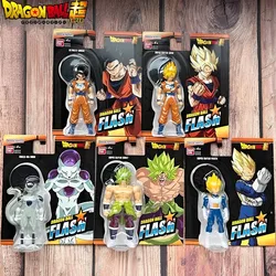Dragon Ball 10cm Bandai Anime Action Figure Super: Evolve - Super Saiyan Broly Vegeta Son Goku Figure Articulated Toys 13cm
