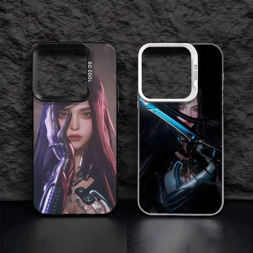 

Game S-Stellar B-Blade Phone Case For IPhone 16 17 15 14 12 13 Pro Max Black Color Shockproof Cover