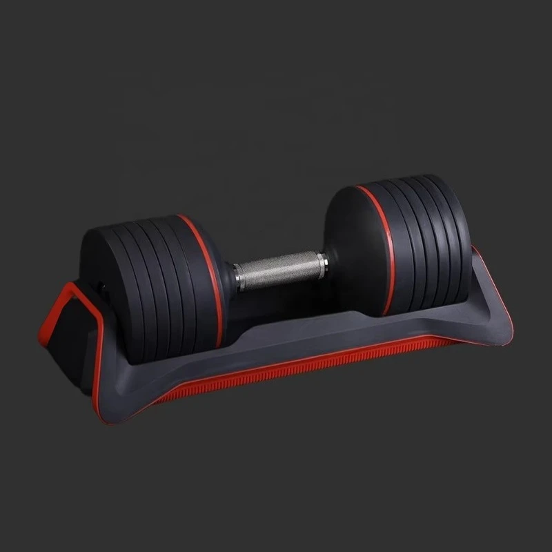 Smart Chip Strength Training Support App Gym Equipment Adjustable Plastic Coated Metal Seamless Barbell Set Dumbell Dumbbells