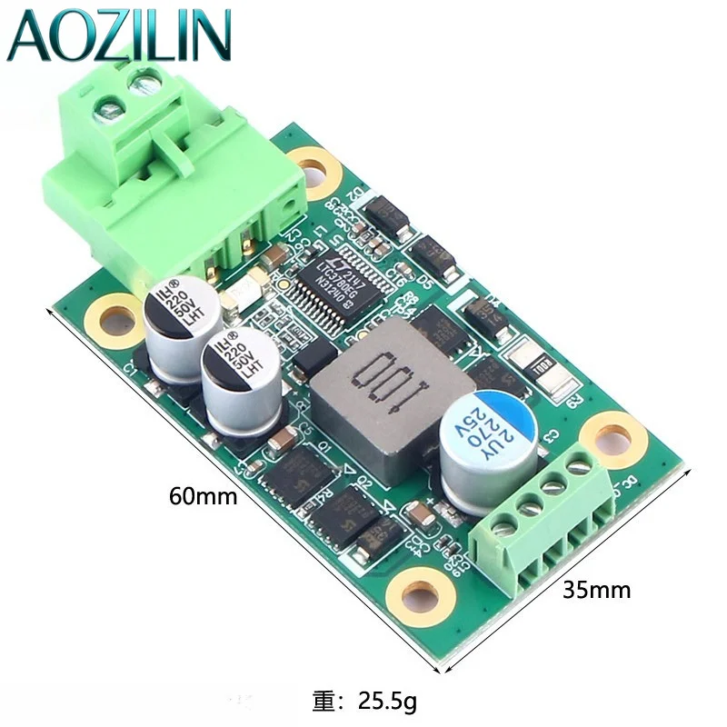 AOZILIN DC-DC Buck Boost Converter 10A 120W 9-36V to 12V 5V Wide Voltage High Current Regulator Power Supply Module