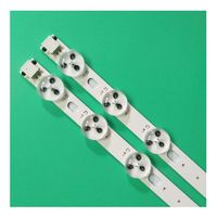 LED Strip(2)for Vestel 32inch 32 NDV Toshiba 32W1733DG 32W3863DG 32W3753DG 32W1533DB DLED32176HD DLED32165HDDVD DLED32265HDCNTD