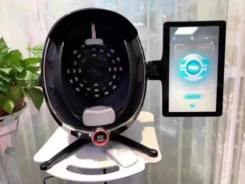 スキンアナライザー美容サロンフェイシャルマシン スキンアナライザースキャナー タブレット付きフェイシャルスキンアナライザーマシン