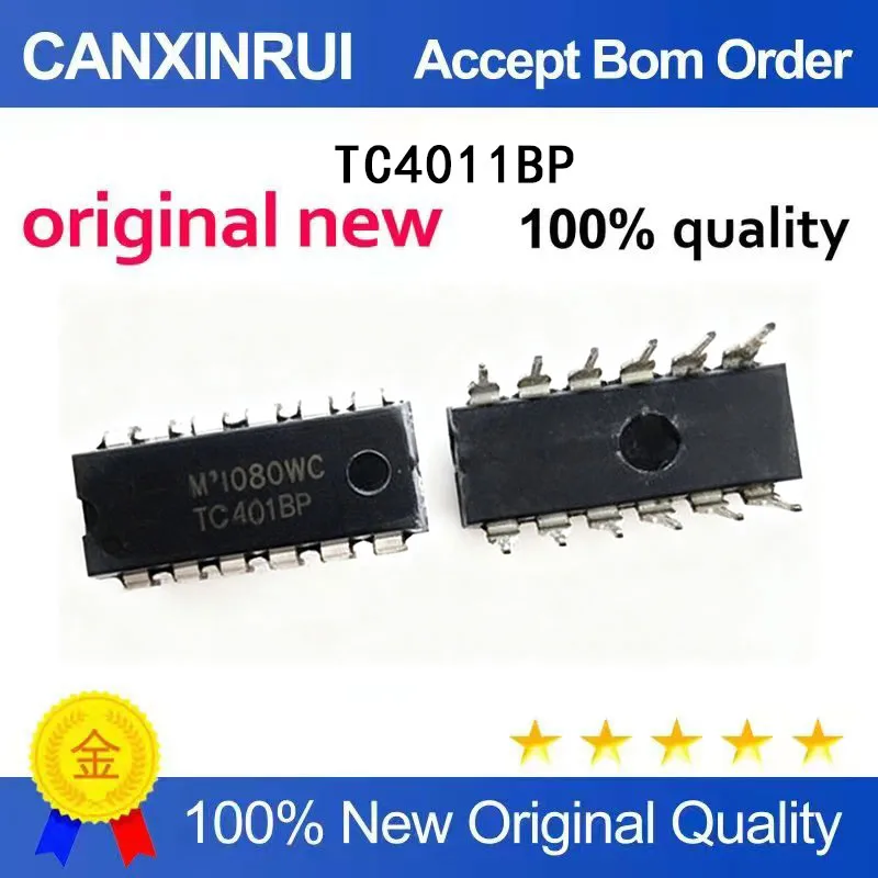 (5-100 Pieces)Brand new original TC4011BP TC4011 DIP-14 spot chip IC