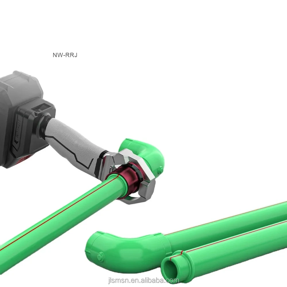 NANWEI 21V 340 Degrees Pipe Welding Machine Lithium Electric Water Pipe Wireless Hydropower Engineering Plastic Power Tool