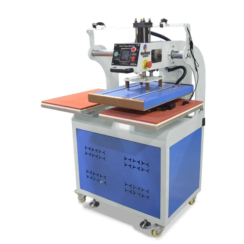 Automatic Slide Out 38*38 40*50 40*60 Hydraulic  Heat Press Transfer Machine Double Press Station for Sublimation Pro