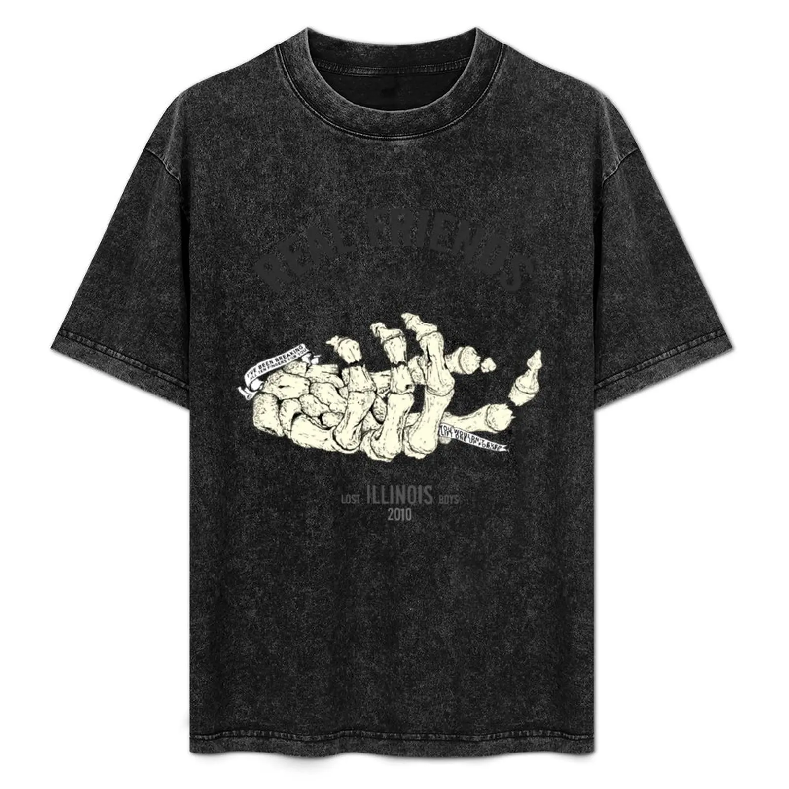 

real friends illustration(1) T-Shirt Soft Anti-Shrink Cotton Tee