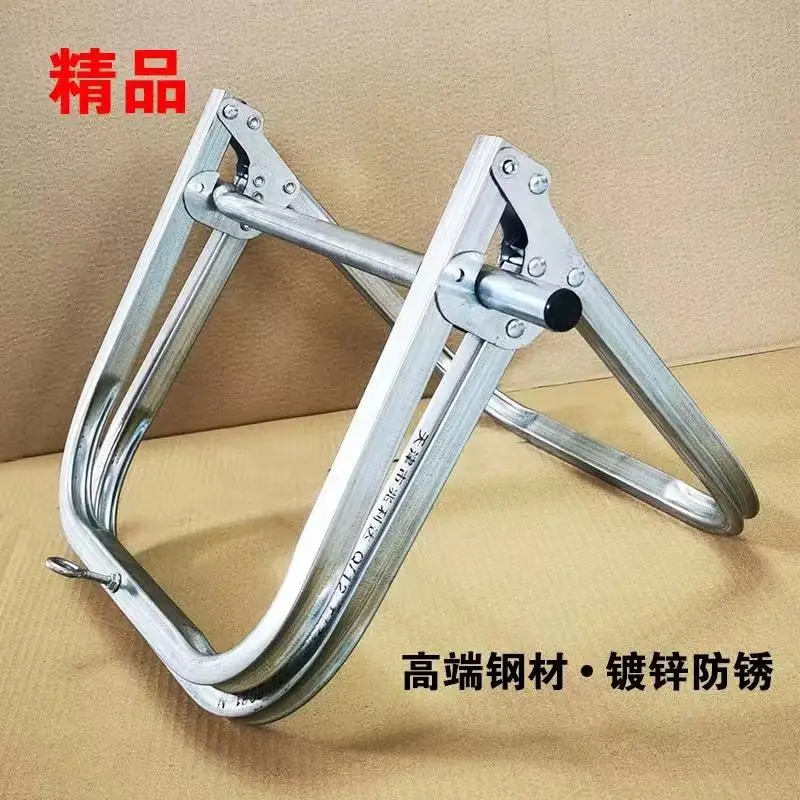 Galvanized Steel Portable Foldable Pay-Off Rack Artifact For FTTH Drop Cable Network Cable Cat6/Cat7 Convenient