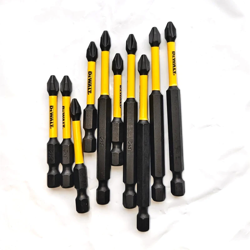 Imagem -05 - Dewalt-brocas Anti-derrapantes para Eletricista Broca Dedicada Carpintaria Cabeça de Lote Cruzada Alta Dureza Ph2 57 mm 89 mm Peças