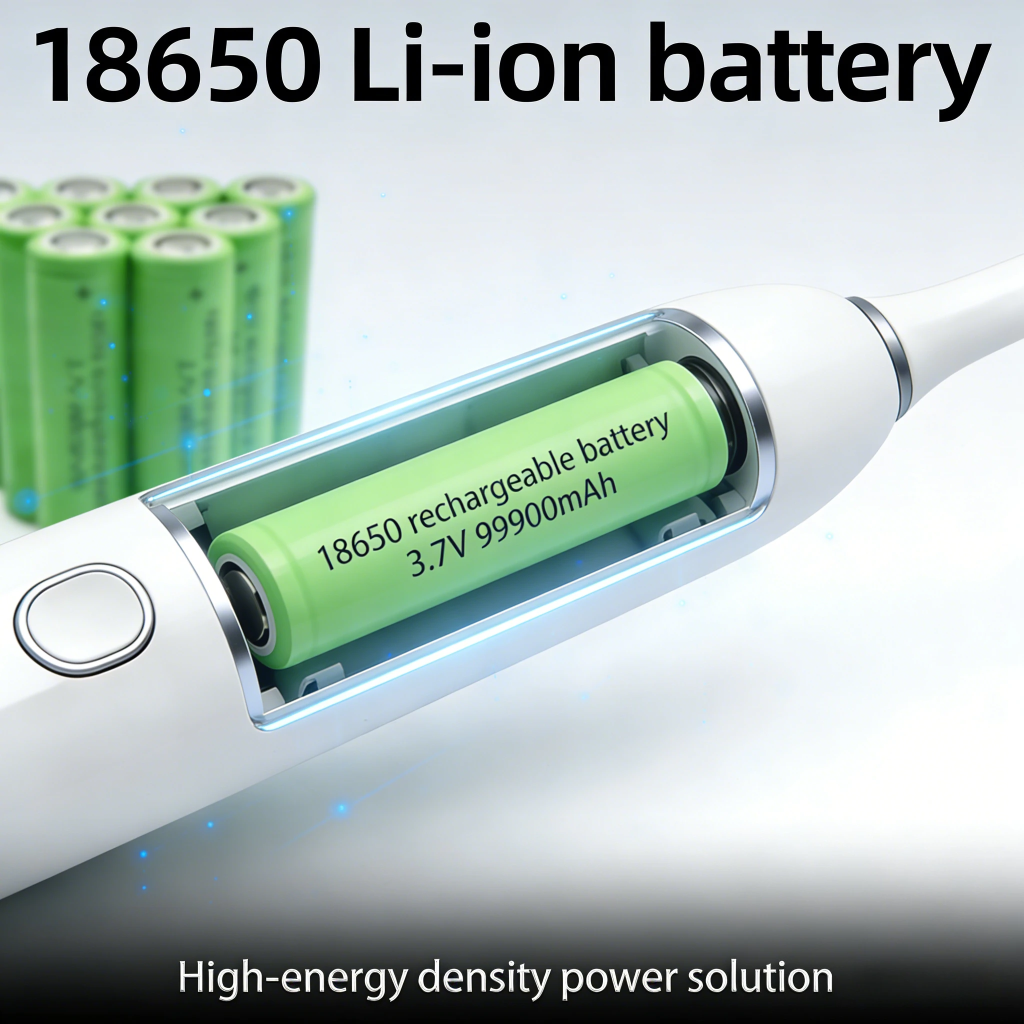 Original 18650 Battery 99900mAh 3.7V Rechargeable Lithium Cell For Flashlight Toy Charging Long Lasting 18650 Li-ion Battery