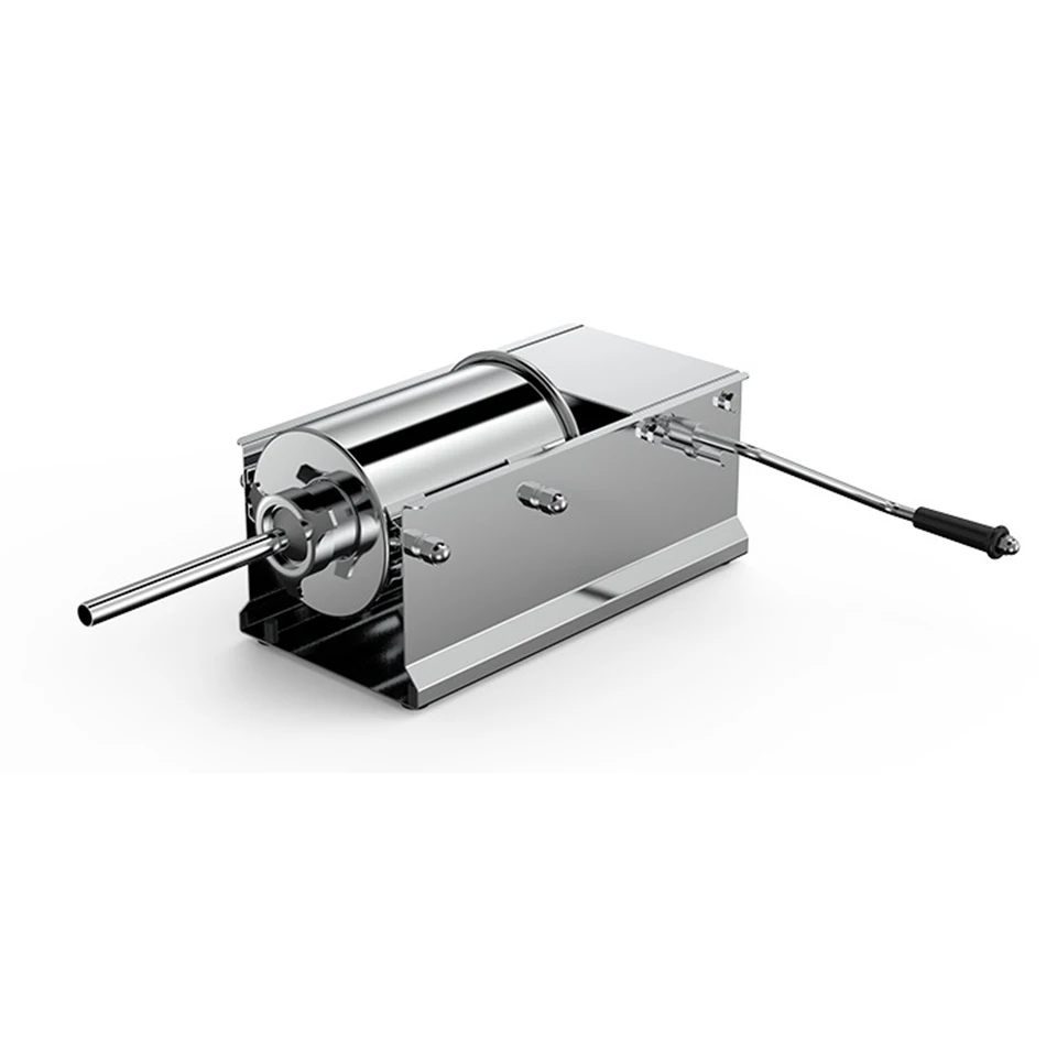 

HR3LW 7 Lb/3 L Horizontal Sausage Stuffer 2 Speed Stainless Steel Sausage Filler