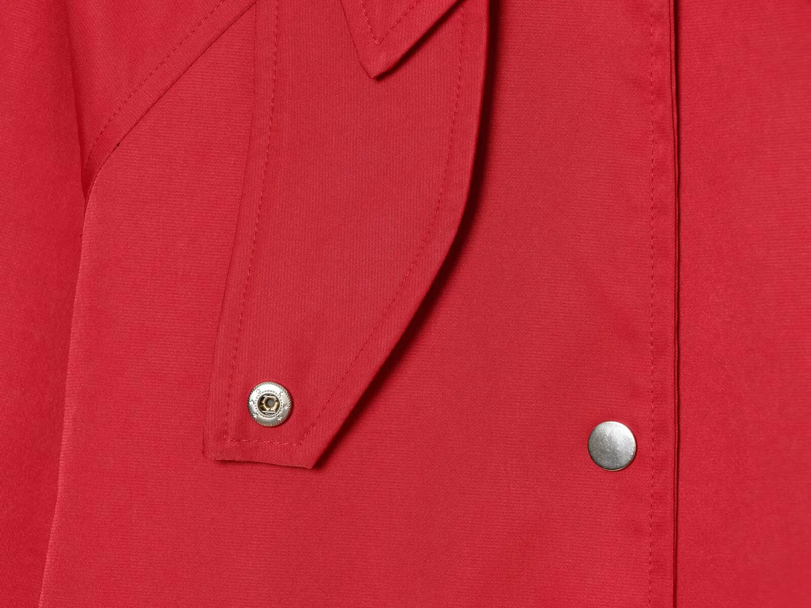 KONDALA Damen Lässiger Eleganter Roter Langer Trenchcoat für Pendler und High Street, Trendiger Trenchcoat 2026 Herbst Schicker Minimalistischer Mantel mit Knöpfen – Detail 9