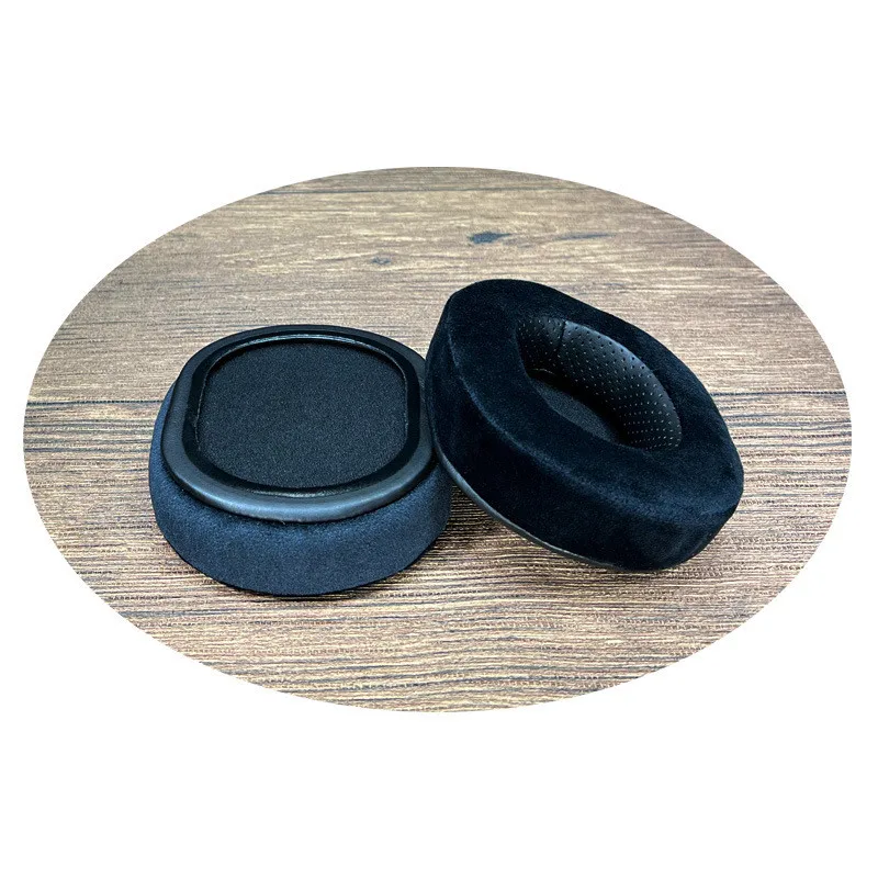 Kain Beludru Bantalan Telinga Oval 110X90MM 90X70MM 100X80MM untuk AKG untuk HifiMan untuk ATH untuk Philips atau ATH M50X HyperX Bantalan Headphone