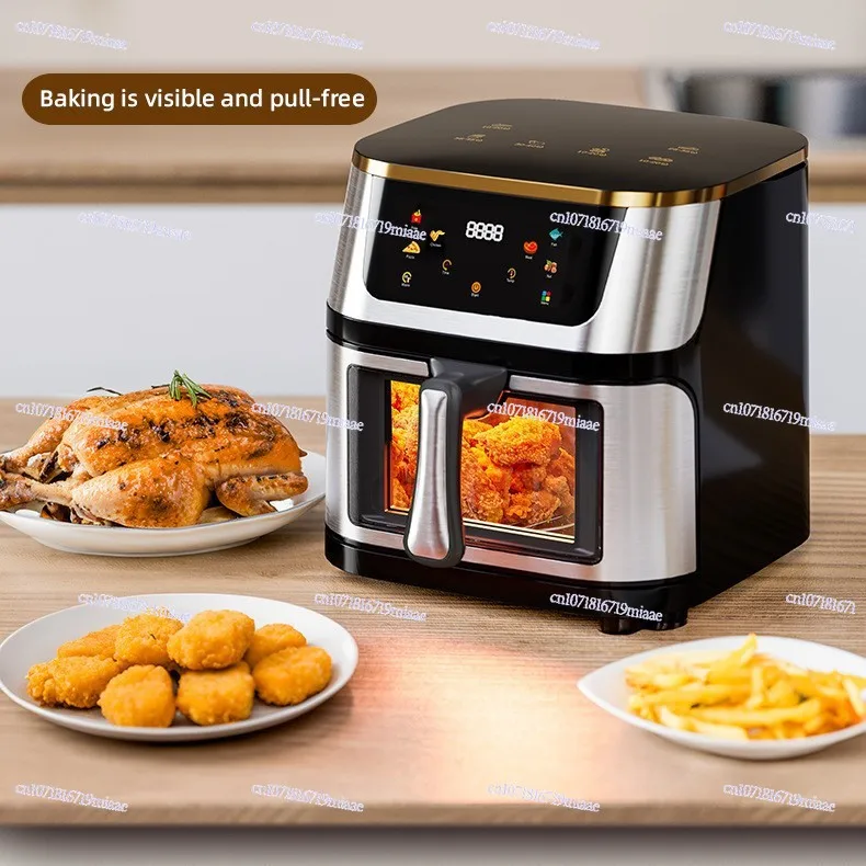 Air fryer 10 liters large capacity electric oven household multi-function electric fryer