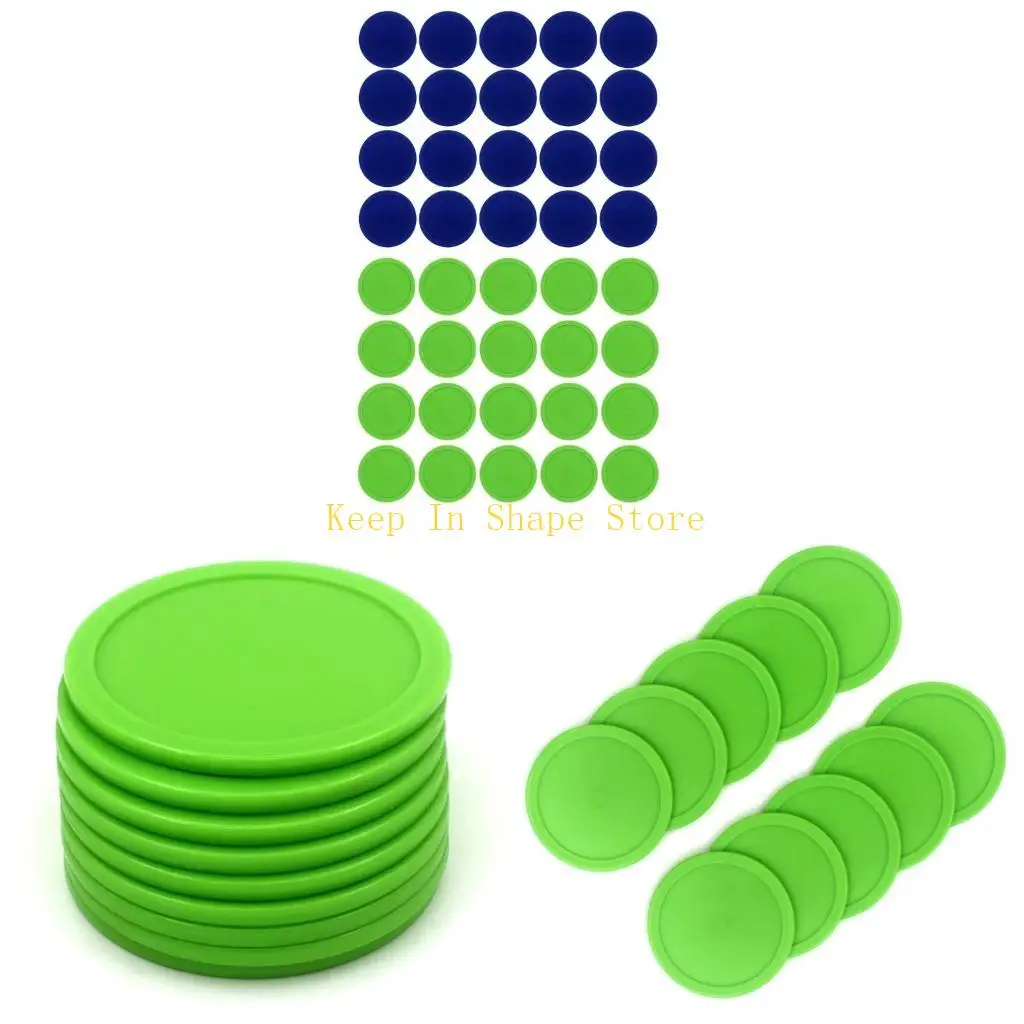 

20Pcs Round Hockey Pucks Air Hockey Pucks Ball Replacement Heavy Hockey Tables Pucks for Game Tables Equipment