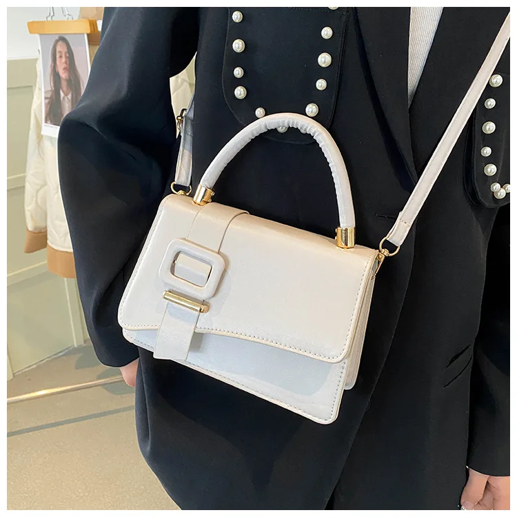 High Quality PU Leather Woman Handbags Luxury Designer Female Shoulder Bag 2023 New Fashion All-match Messenger Small Square Bag