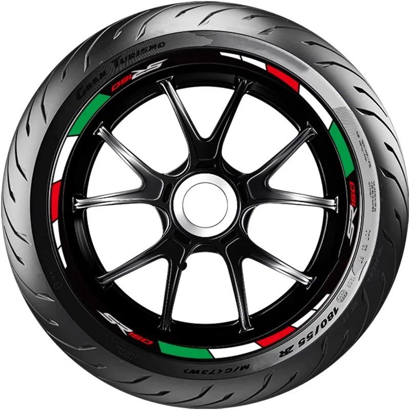 Для aprilia SR150 Новая высококачественная наклейка на колесо мотоцикла полоса светоотражающий обод