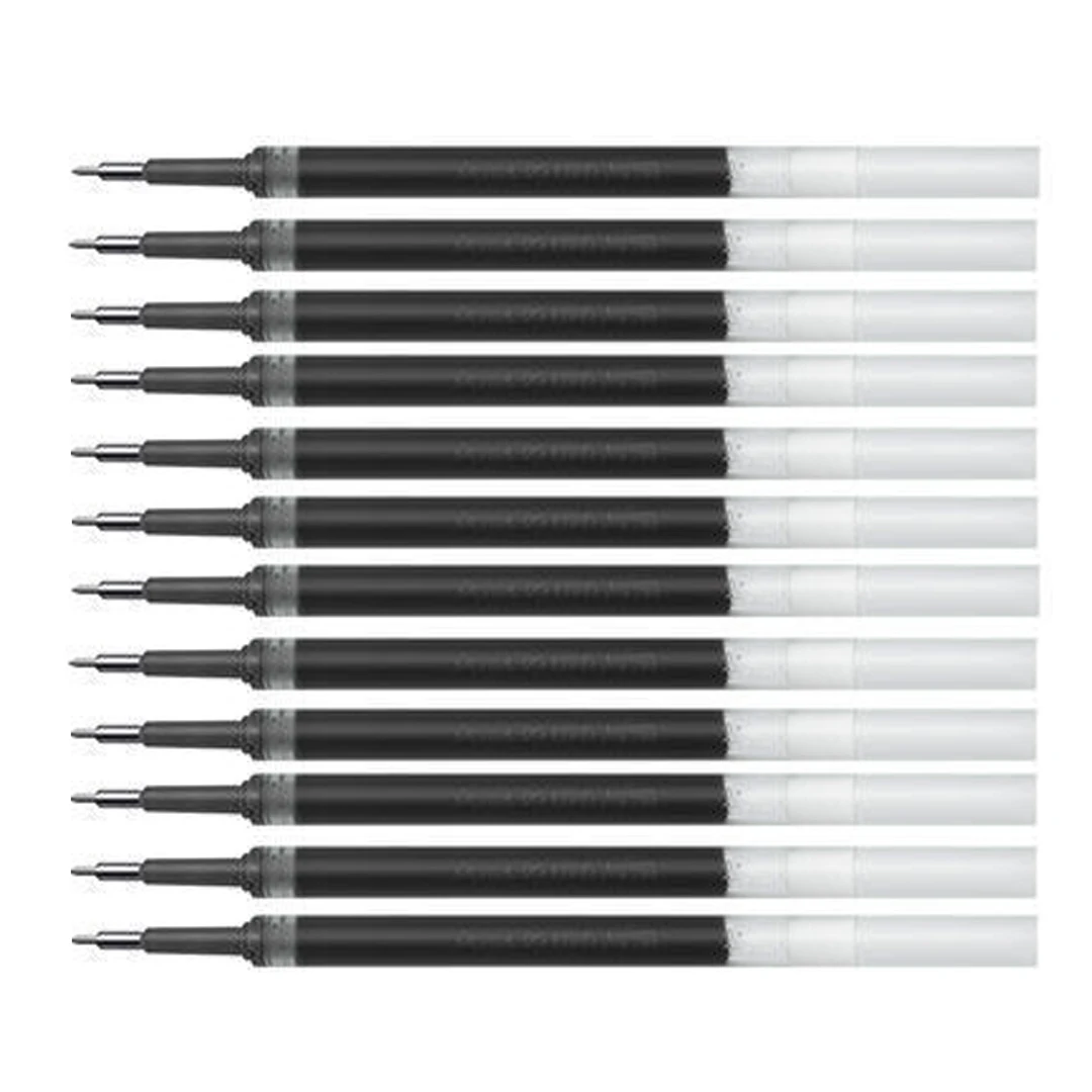

112mm Long Pen Refill Ink For Pentel 0.5mm Needle Tip Liquid Gel Pen Black/Blue Ink LRN5