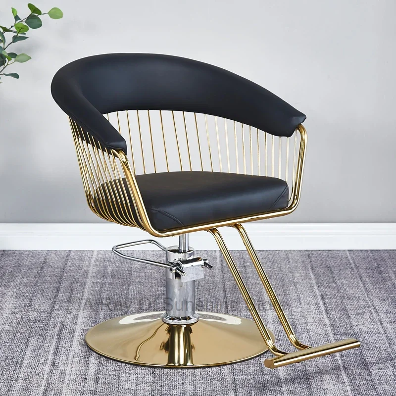 

Beauty Dressing Barber Chair Luxury Woman Equipment Stylist Barber Chair Makeup Recliner Cosmetic Cadeira Barbeiro Decorative