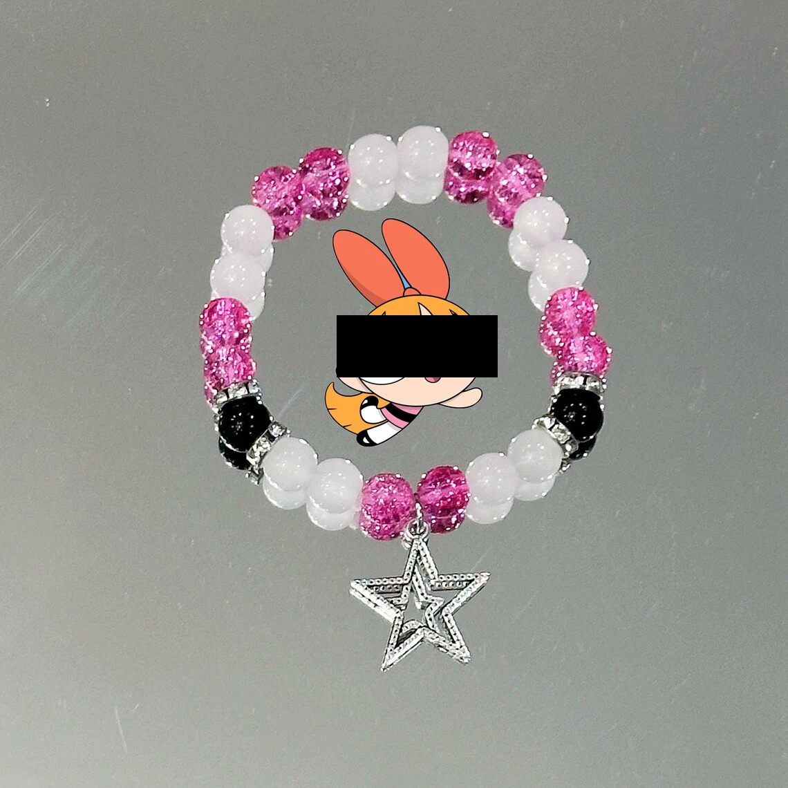 Handmade The Powerpuff Girls matching bracelets trio set | Y2k Couple Aesthetics | Unique Gift for Her/Him