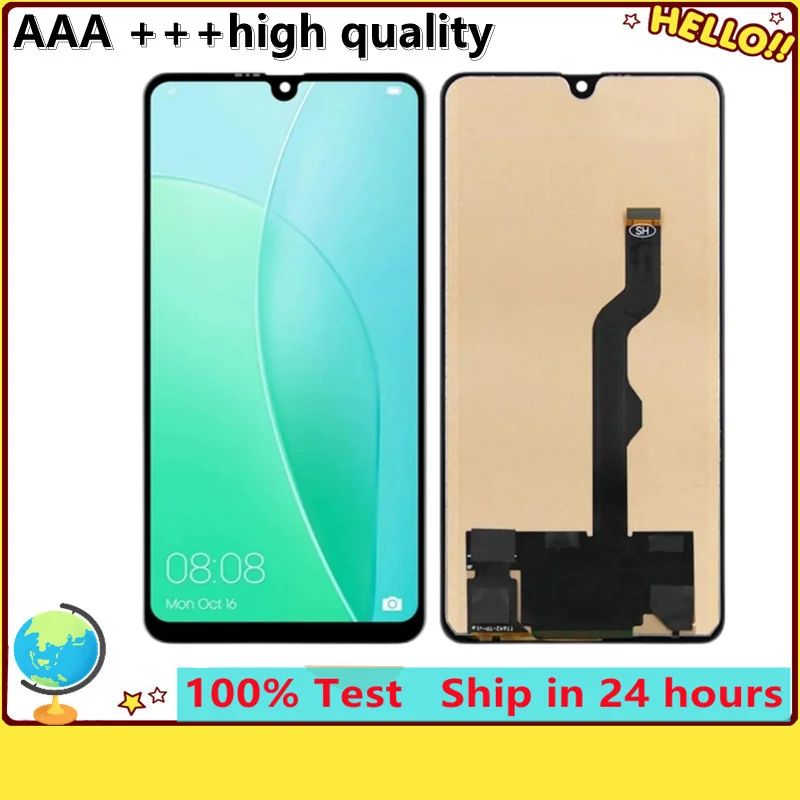 LCD For Huawei Mate 20X LCD EVR-L29 MT20 X mate20 X BlackDisplay & Replacement Touch Screen Digitizer Assembly with Free Tools