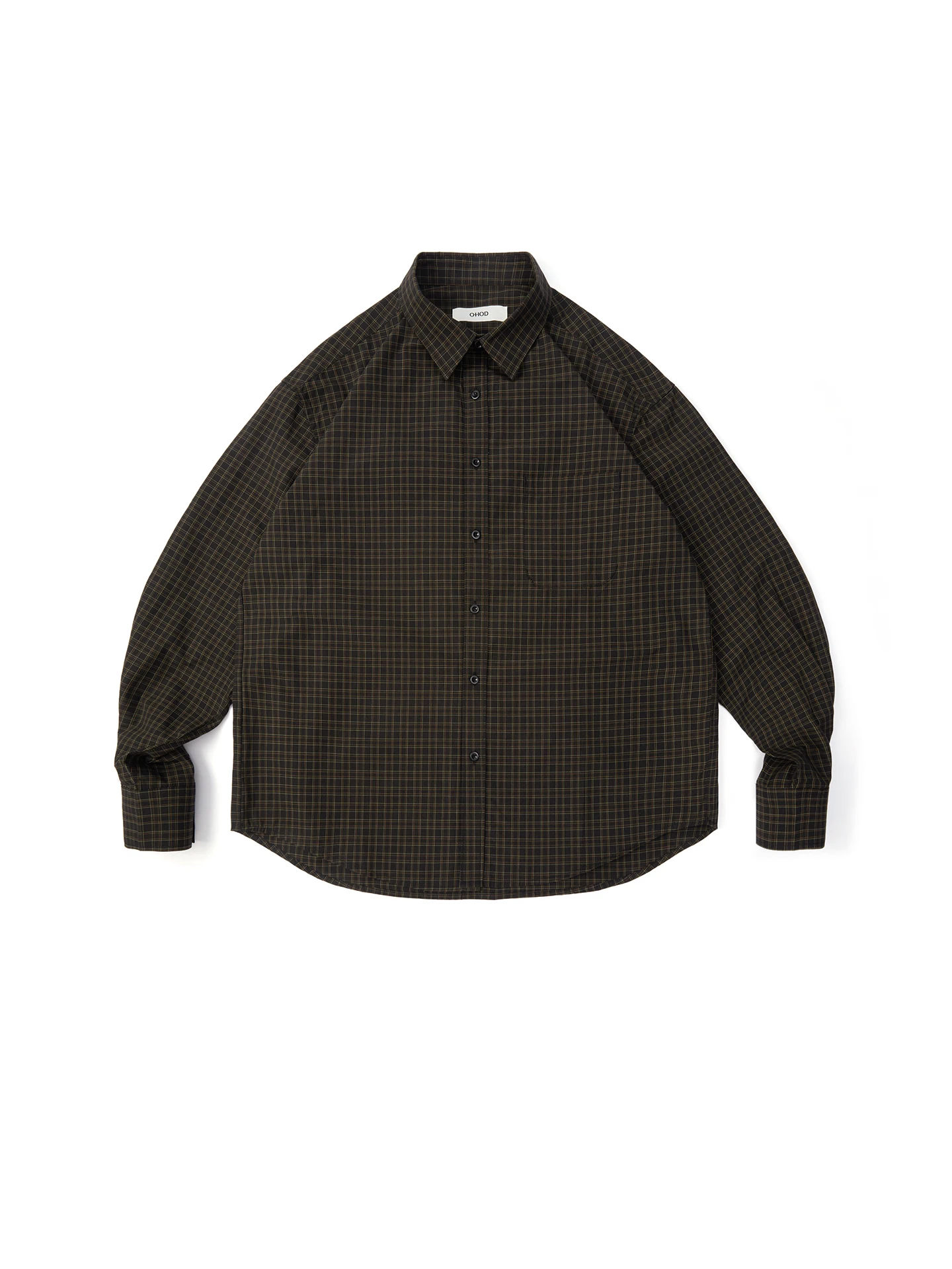 

American Retro Contrast Color Patchwork Collar Plaid irt Spring New Casual Long Sve irt Coat for Couples Youth Cotton