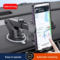 Phone Car Holder Easy Installation 360 Degree Rotatable 2023 New Upgrade Supports Xiaomi Huawei Samsung