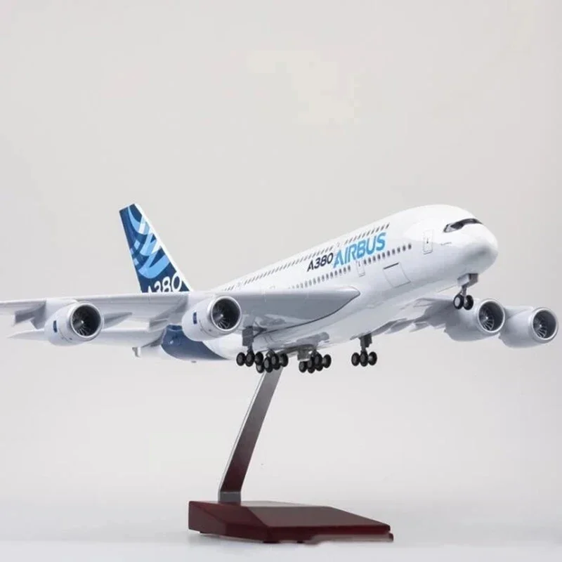 

Diecast Plastic Resin Plane 1/160 Scale 50.5CM Airplane Airbus 380 A380 Prototype Airline Model W Light and Wheel F Collection