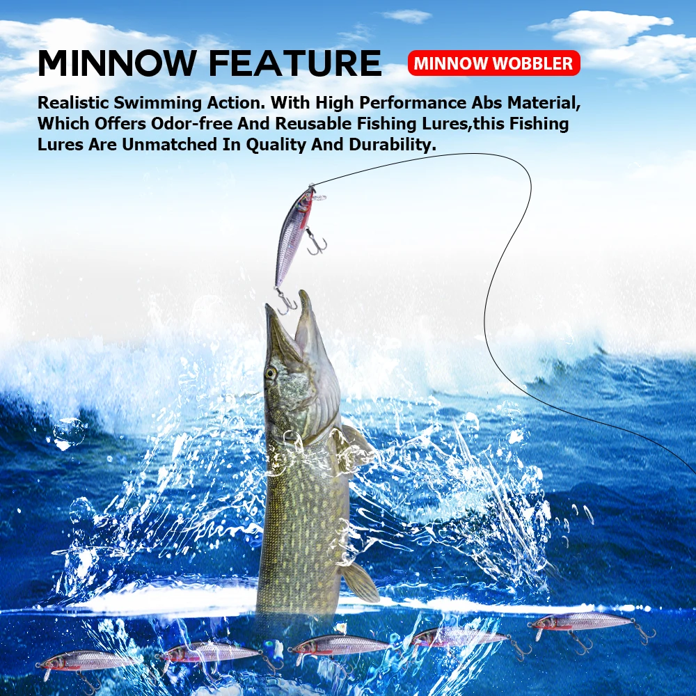 Agoie 3pcs 95mm 13g Umpan Panc - Fishing Lure Jerkbait ulasan dan harga
