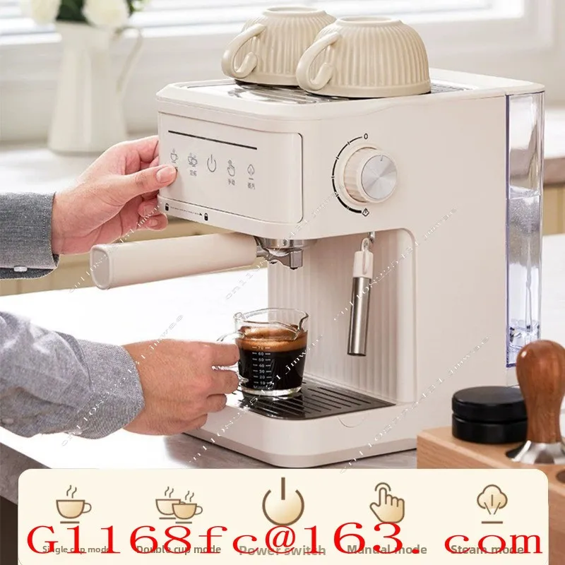 Coffee Machine Espresso Machine 20Bar Household High Pressure Extraction Concentrated Milk Foam
