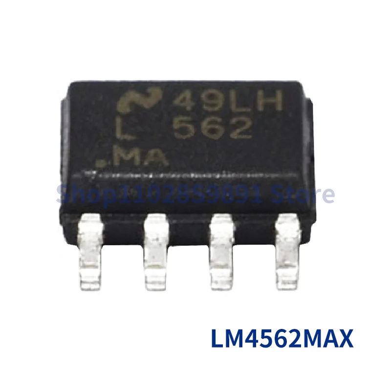 LM4562MAX/LM4562/SOP8/Audio dual operational amplifier/New original stock