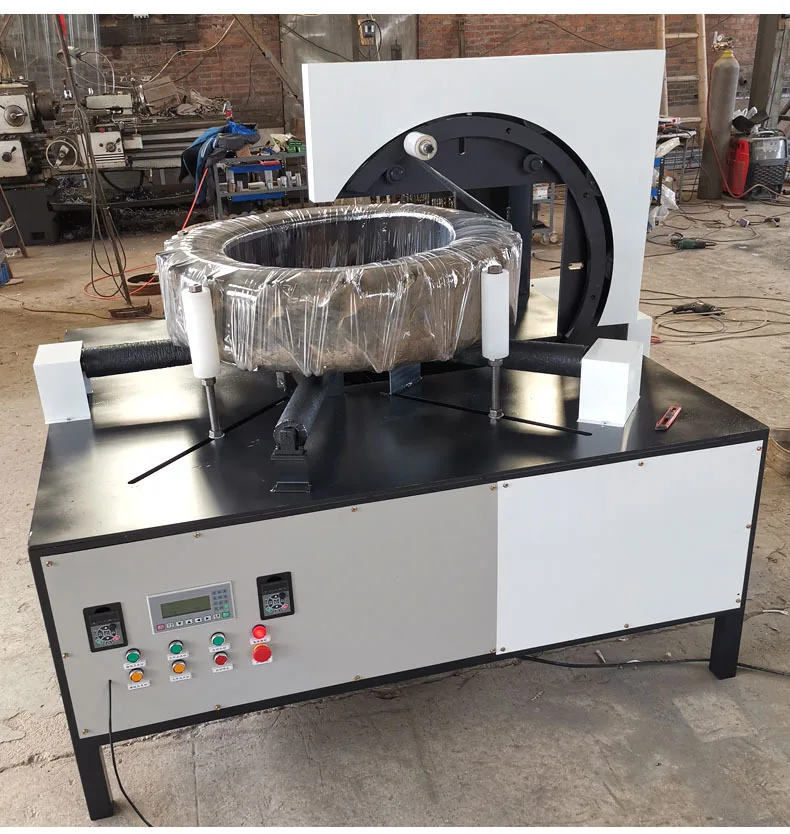 Automatic Tires Wrapping Machine Stretch Film Packing Machine
