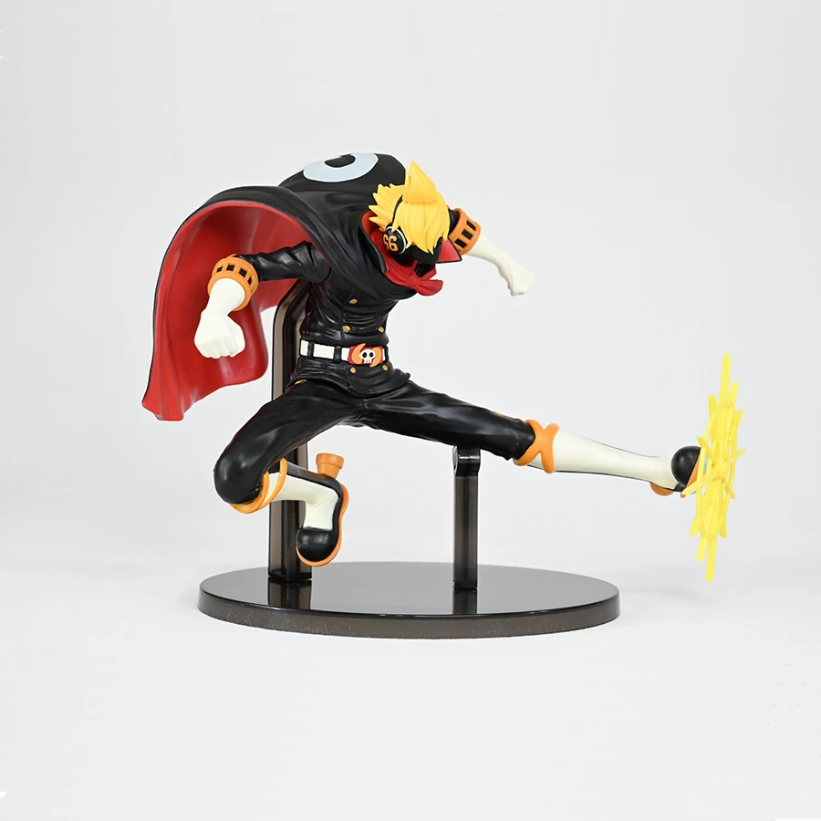 Banpresto One Piece Anime Figurines Battle Record Collection Vinsmoke Osoba-Mask Sanji PVC Action Figures Collectible Model Toys