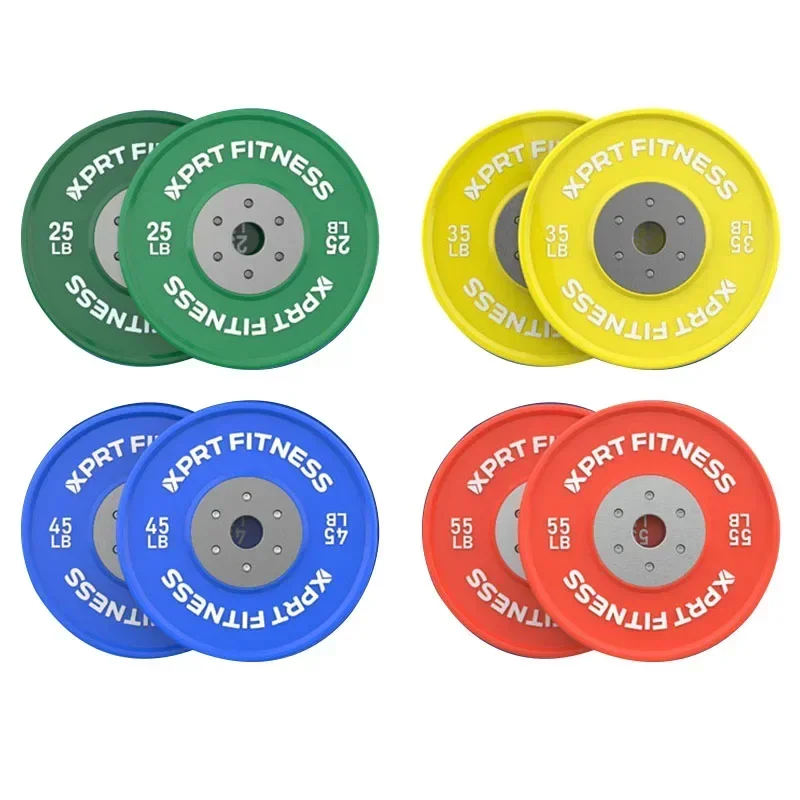 Newly Upgraded Gym Accessories Custom Counterweights Pounds Rubber Counterweights Barbell Gym Equipment