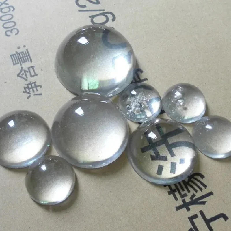 

3/4/6/7/8/10cm Clear Artificial Crystal Semi Spherical Magnifier Hemisphere Magnifying LED Lens Crystals Optical and Optometry