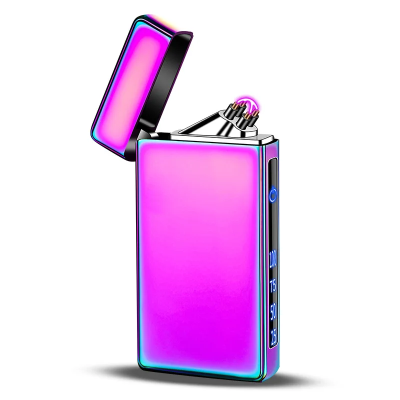 Personalized Intelligent Induction Ignition Charging Lighter, Windproof Arc Pulse Lighter, Cigarette Accessories view 6