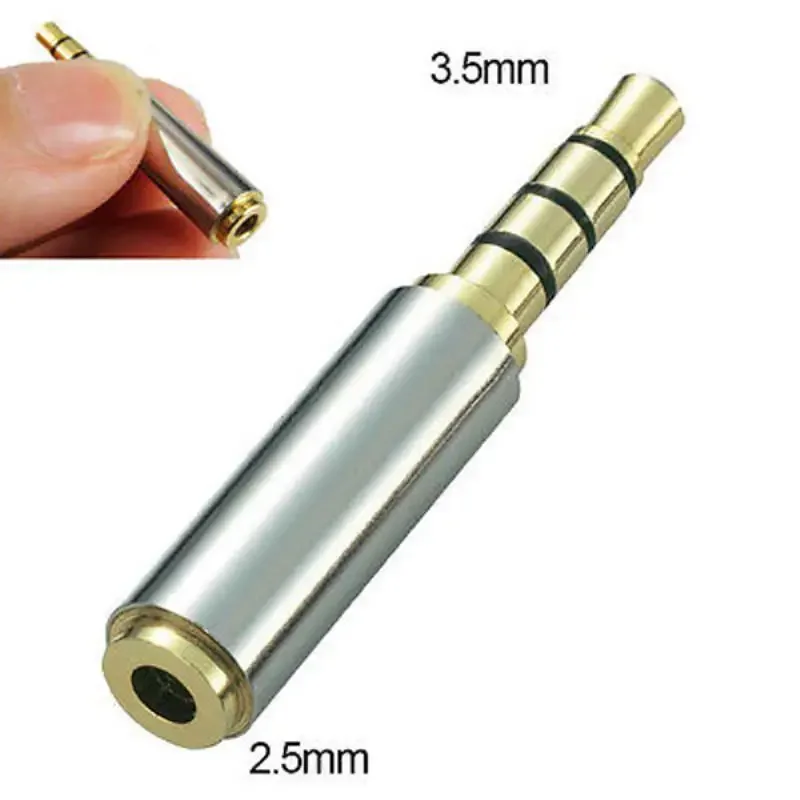 3.5mm to 2.5mm / 2.5 mm to 3.5 mm Adapter Converter Stereo Audio Headphone Jack High Quality Wholesale 3.2 mm adapter