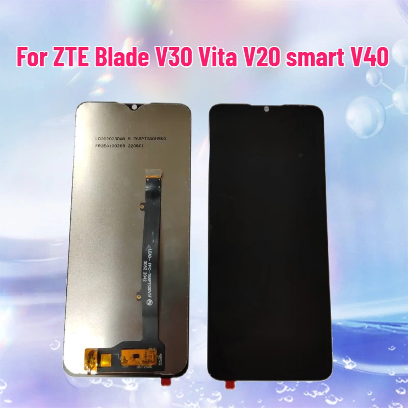 

Display Pantalla Replacement for ZTE Blade V30 Vita 8030 V20 Smart 8010 9030 V40 9045 8045 4046 LCD Touch Digitizer Screen Frame