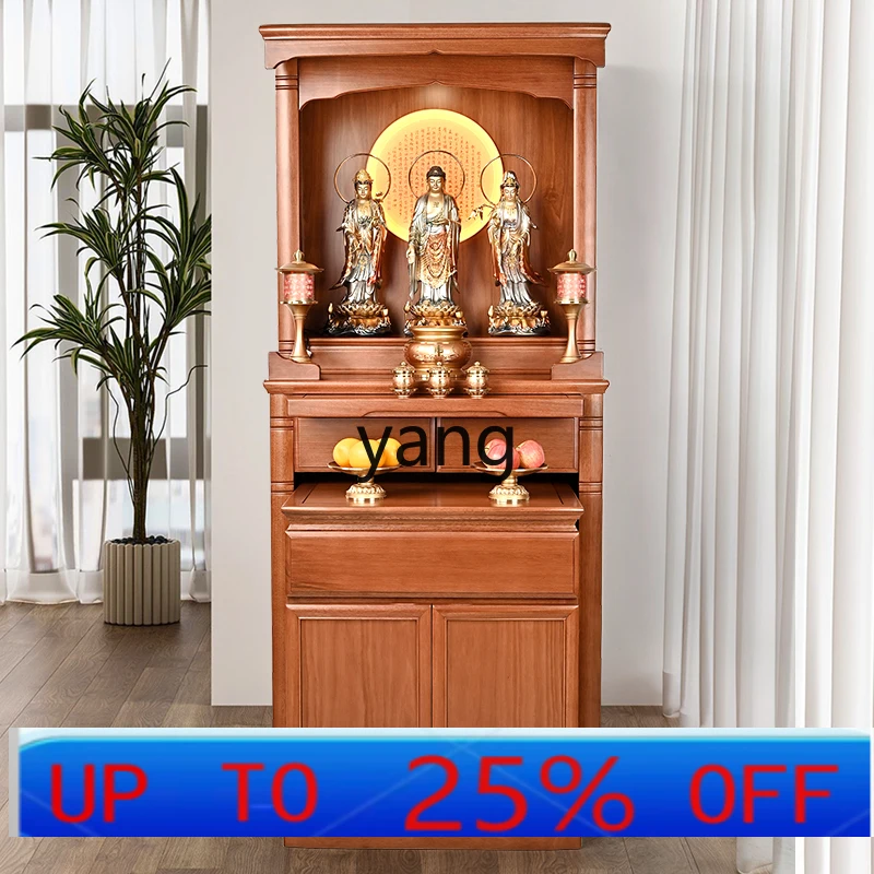 

LTT vertical cabinet for table tribute table shrine simple modern niche cabinet backlight