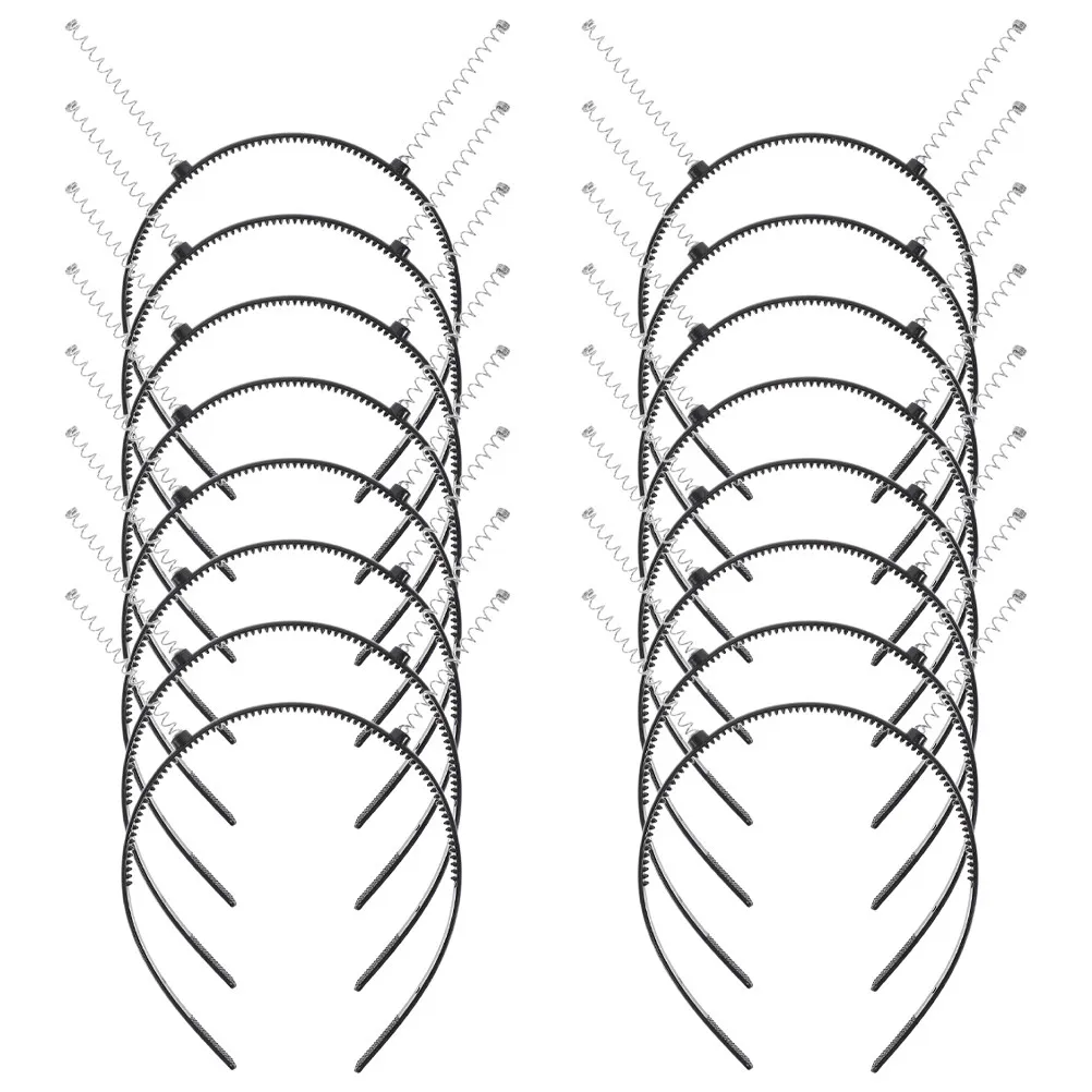 

24Pcs Headband Making Supplies Blank Headband Frames for Women DIY Hair Accessories Set for Makeup Salon Crafts Activities