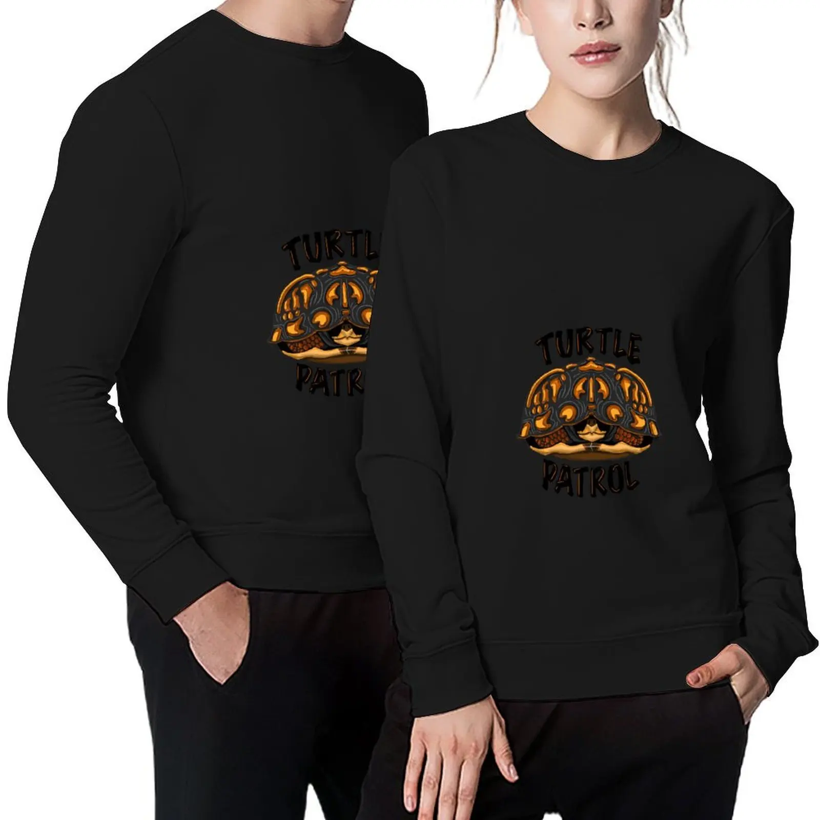 

Turtle Patrol Pullover korean style clothes men's coat men's winter sweater men clothing anime sweatshirt