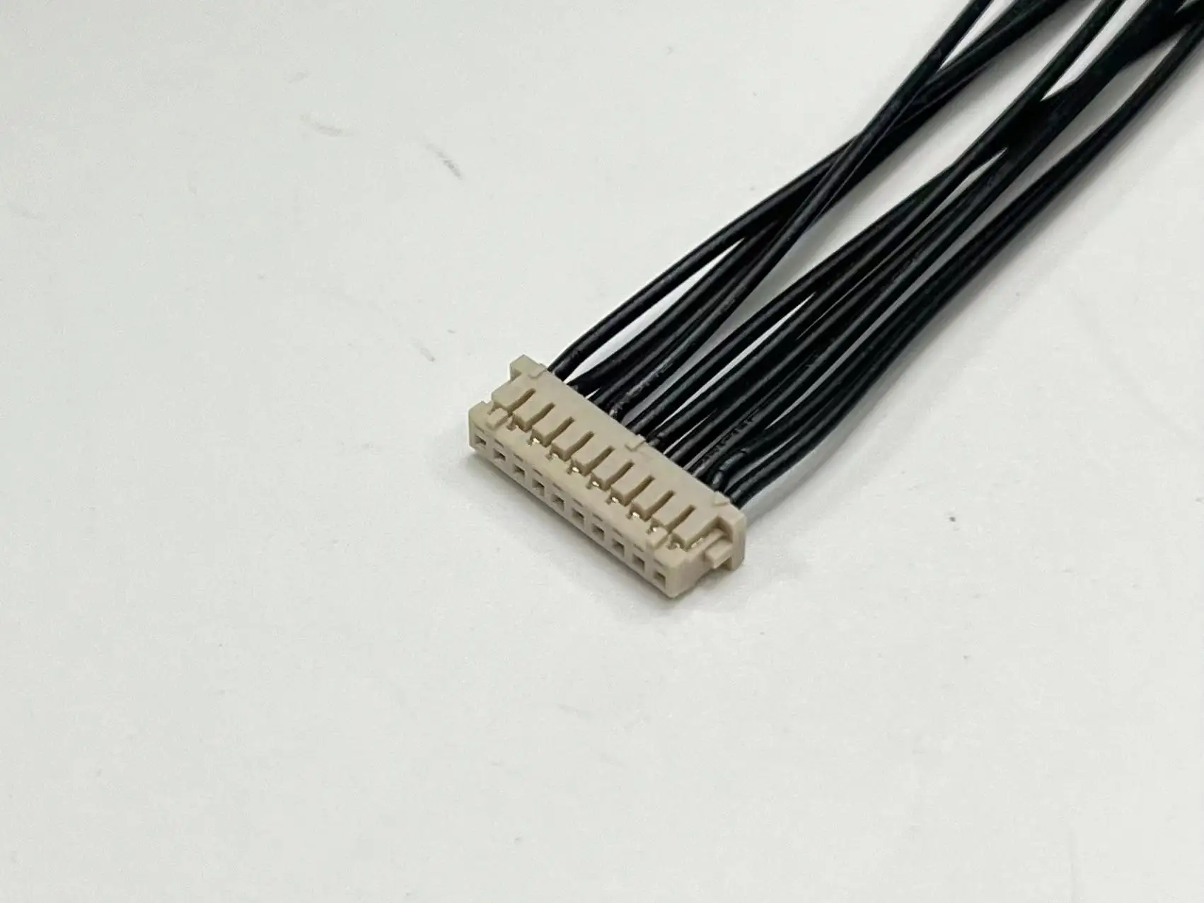 DF13-10S-1.25C Wire harness, HIROSE DF13 1.25mm Pitch OTS Cable, DF13-10S-1.25C，Sinlge Row,   10P，Off The Shelf, Fast Delivery