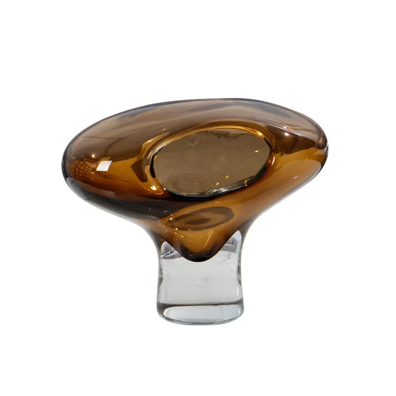 

Scandinavian Modern Home Ornament Model Room Creative Gifts, Restaurant Candlestick Ornament Glass Ornament Crafts